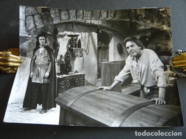 Cinema: PACO RABAL ACTOR EN PELICULA CRISTOBAL COLON ANTIGUA FOTOGRAFIA ORIGINAL 18 X 24 CM