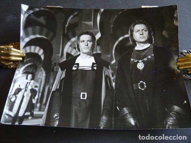 Cinema: CORDOBA PACO RABAL ACTOR EN PELICULA CRISTOBAL COLON ANTIGUA FOTOGRAFIA ORIGINAL 18 X 24 CM