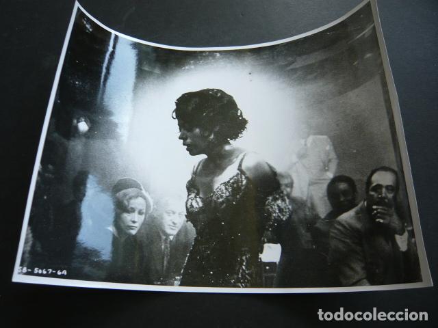 Cine: DIANA ROSS ACTRIZ EN PELICULA LADY SINGS THE BLUES ANTIGUA FOTOGRAFIA ORIGINAL 18 X 24 CM