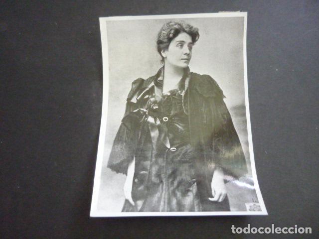 Cine: ELEONORA DUSE ACTRIZ ANTIGUA FOTOGRAFIA 12 X 18 CM