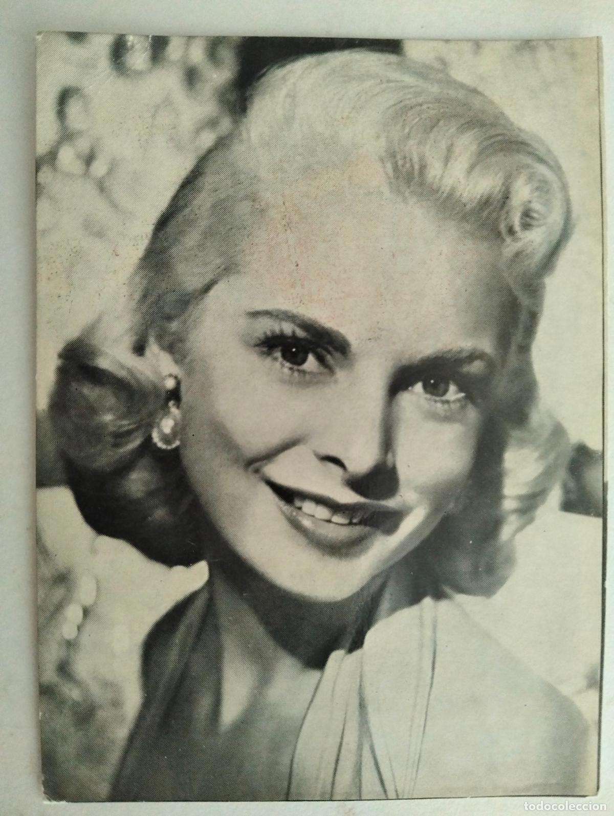 Cine: TARJETAS FLORITA N&ordm; 10 JANET LEIGH