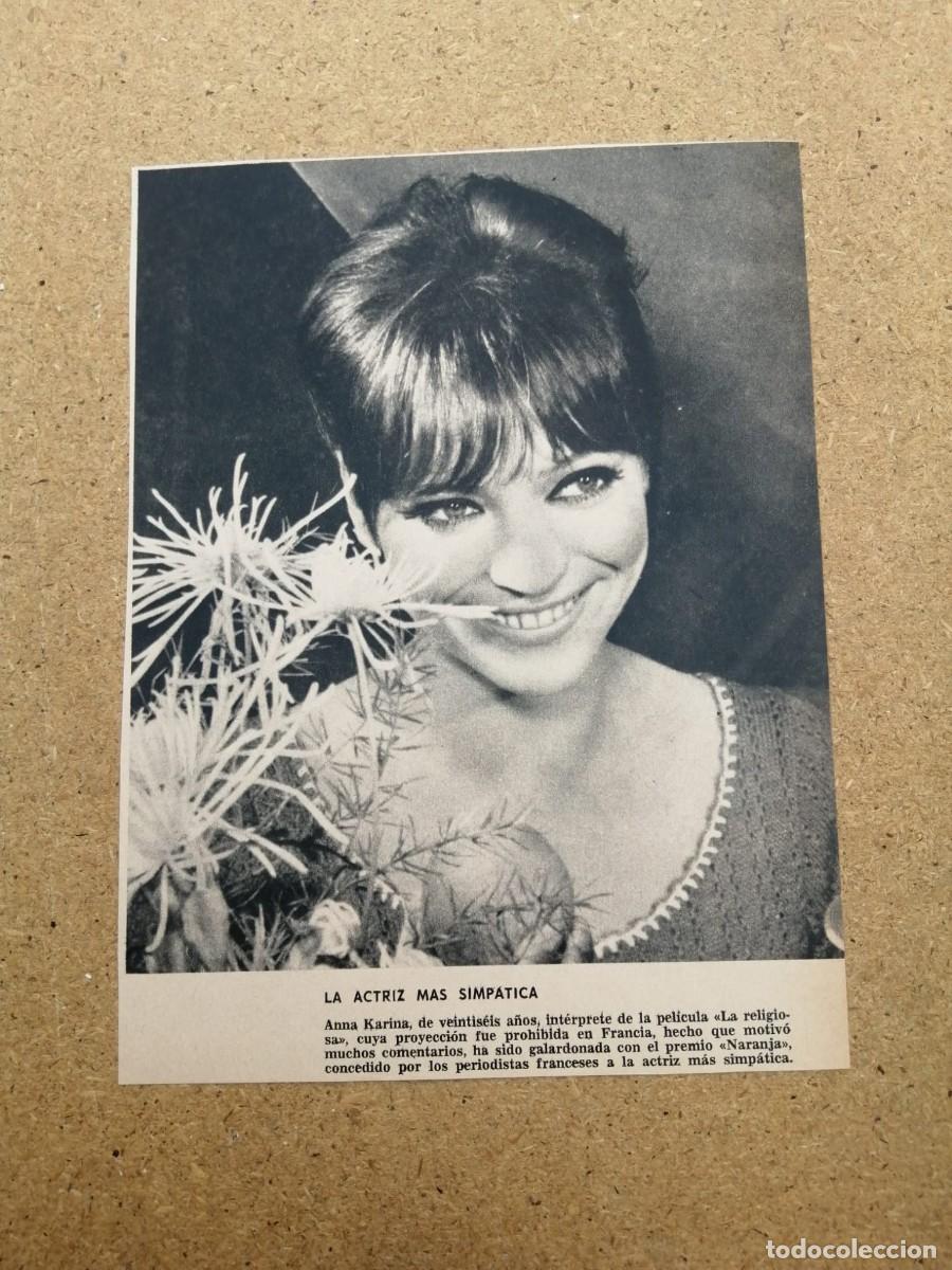 Cine: FOTO REVISTA. ANNA KARINA