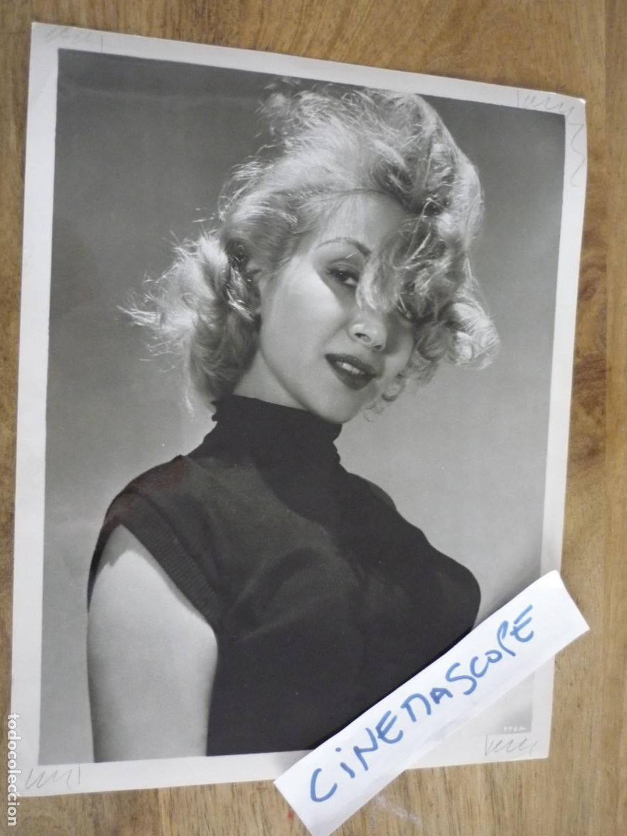 Cine: monica lewis - foto original b/n - metro goldwyn mayer actress
