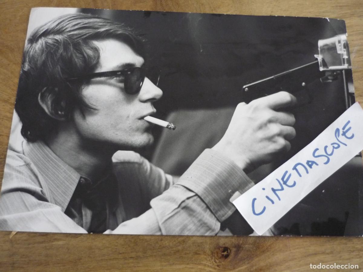 Cine: jacques dutronc - foto original b/n - actor y cantante frances