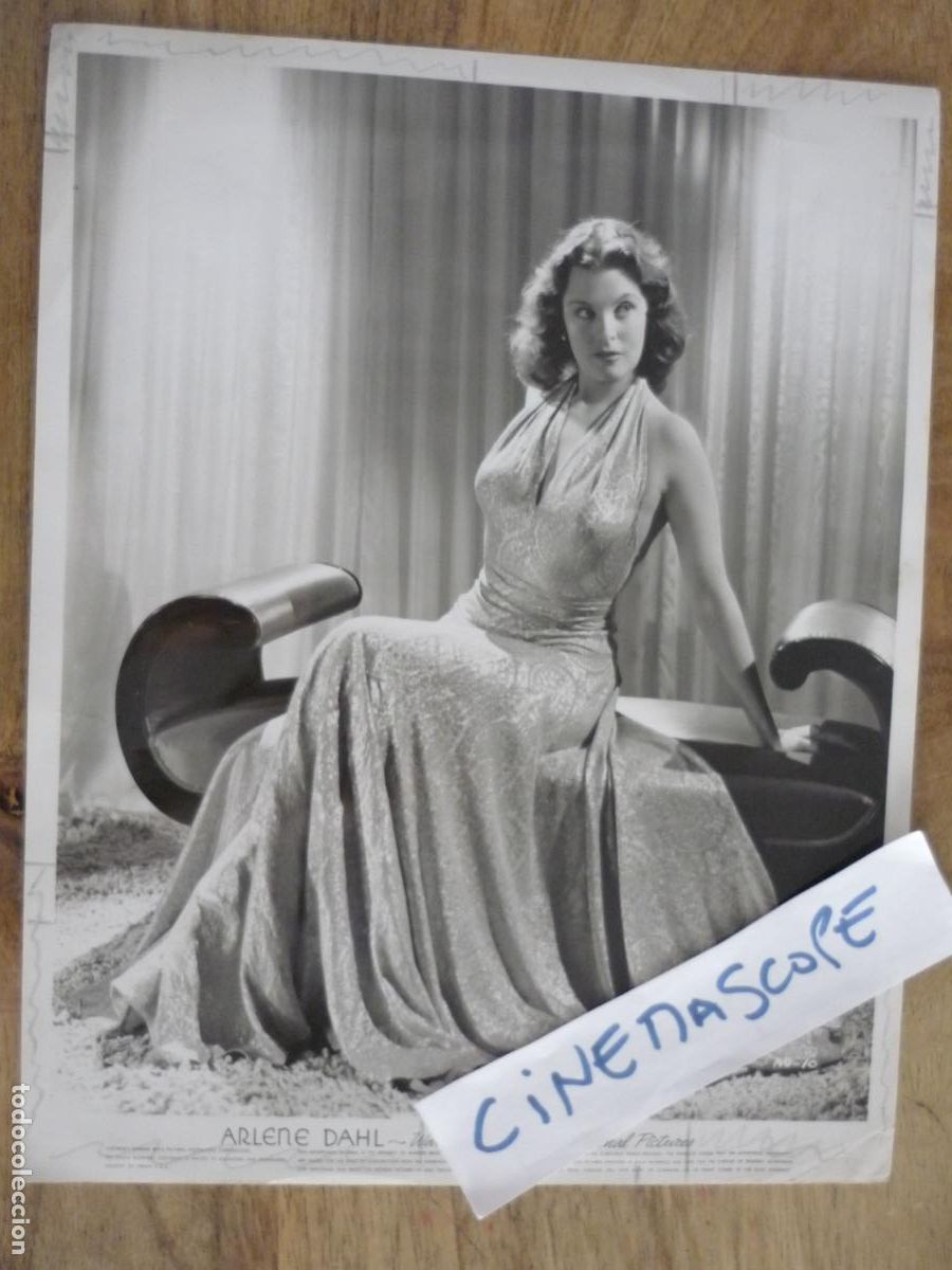 Cine: arlene dahl - foto original b/n - american film actress
