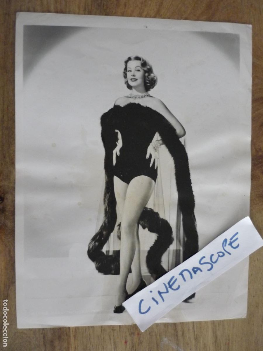 Cine: arlene dahl - foto original b/n - american film actress