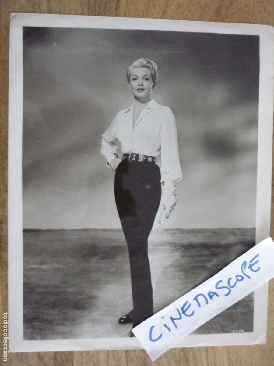 Cine: lana turner - foto original b/n - metro goldwyn mayer actress