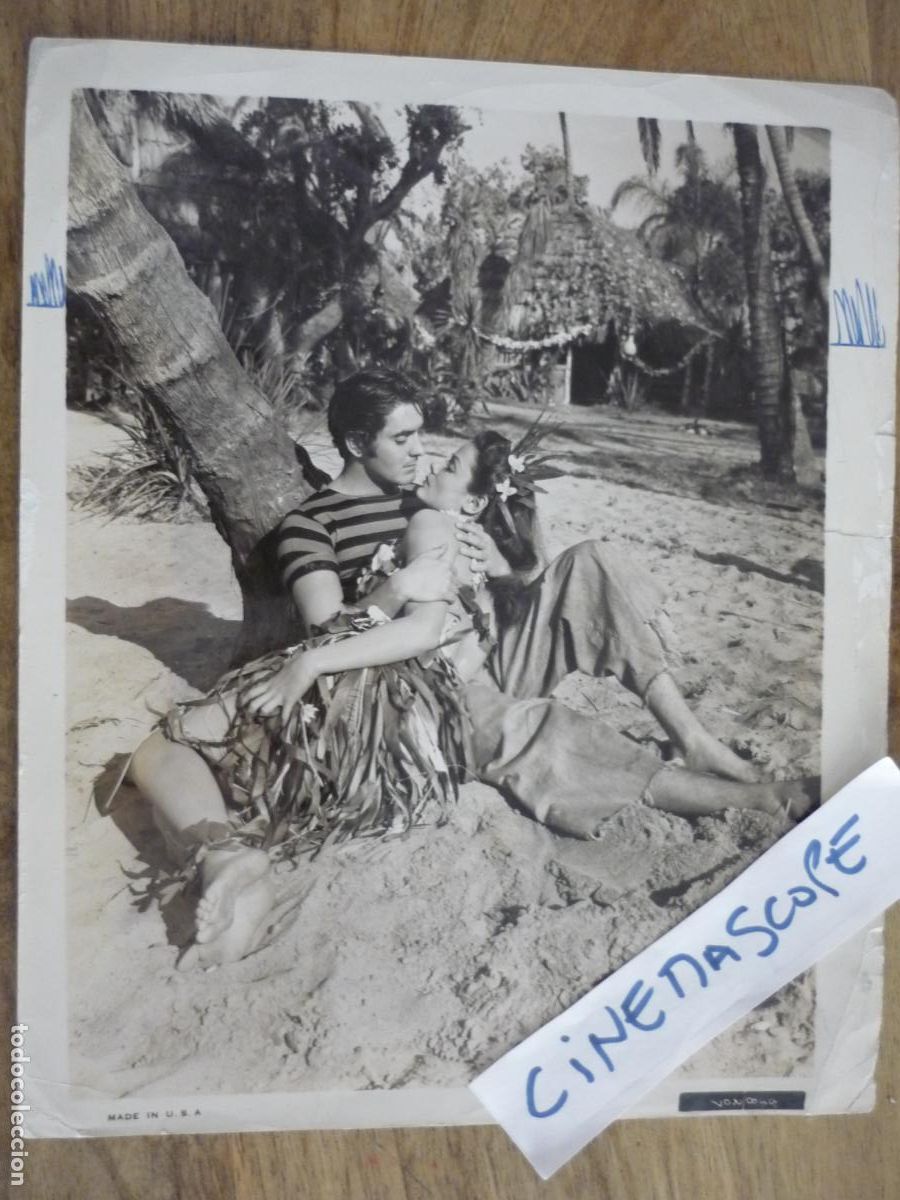 Cine: el hijo de la furia - foto original b/n - gene tierney tyrone power Son of Fury