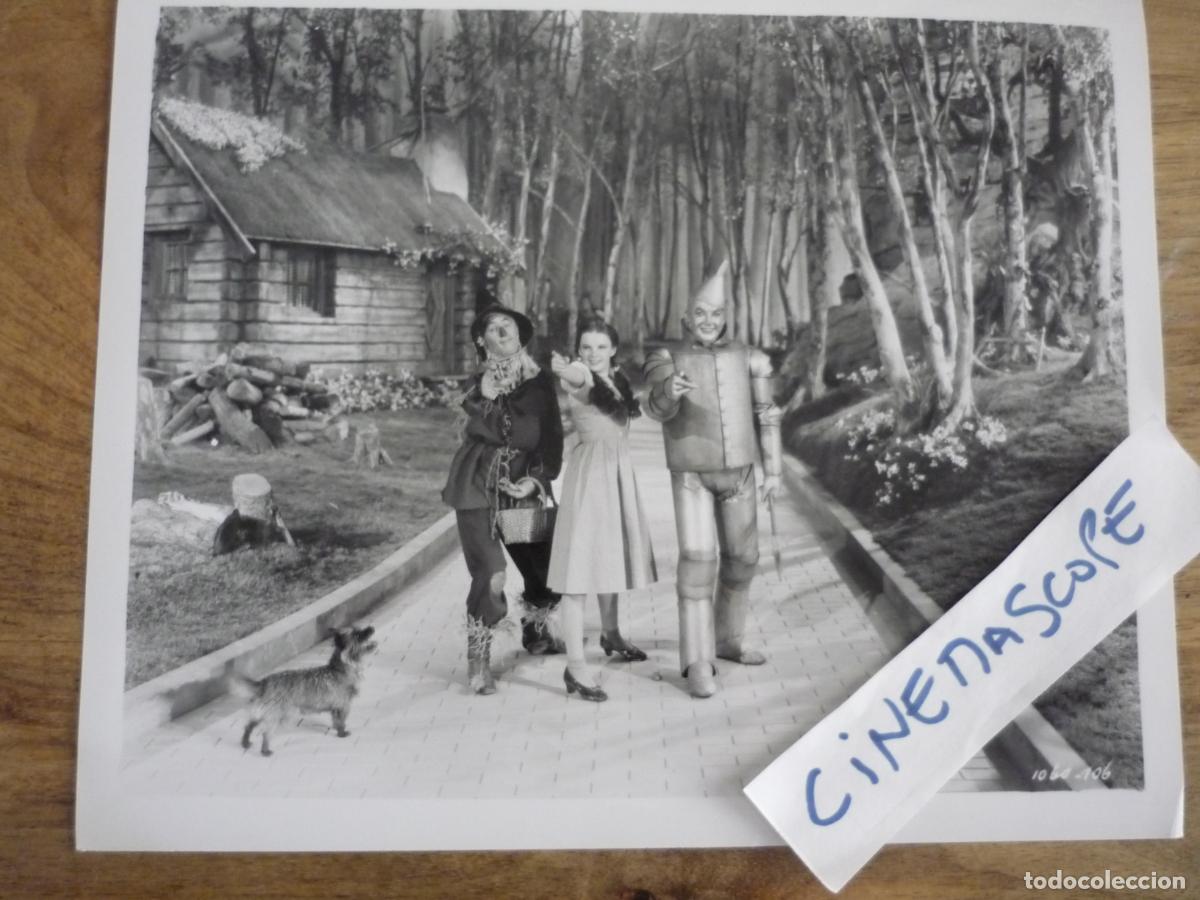 Cine: el mago de oz - foto original b/n - The Wizard of Oz judy garland