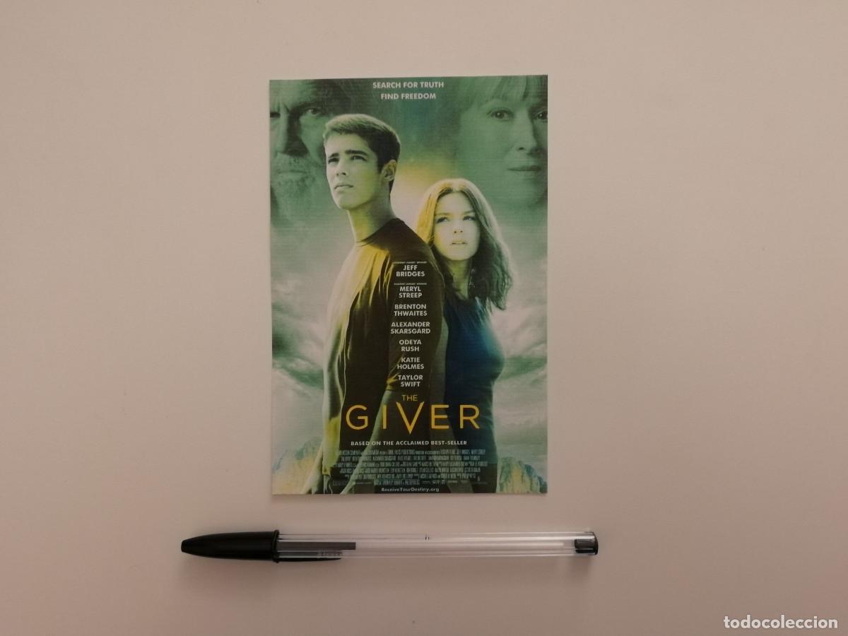 Cine: IMPRESO PAPEL -10*15- THE GIVER - CIENCIA FICCION - JEFF BRIDGES