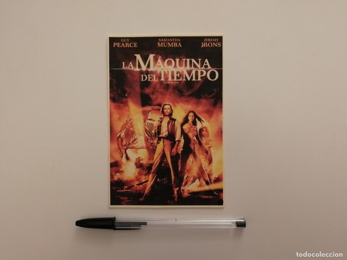 Cine: IMPRESO PAPEL -10*15- LA MAQUINA DEL TIEMPO - CIENCIA FICCION - GUY PIERCE