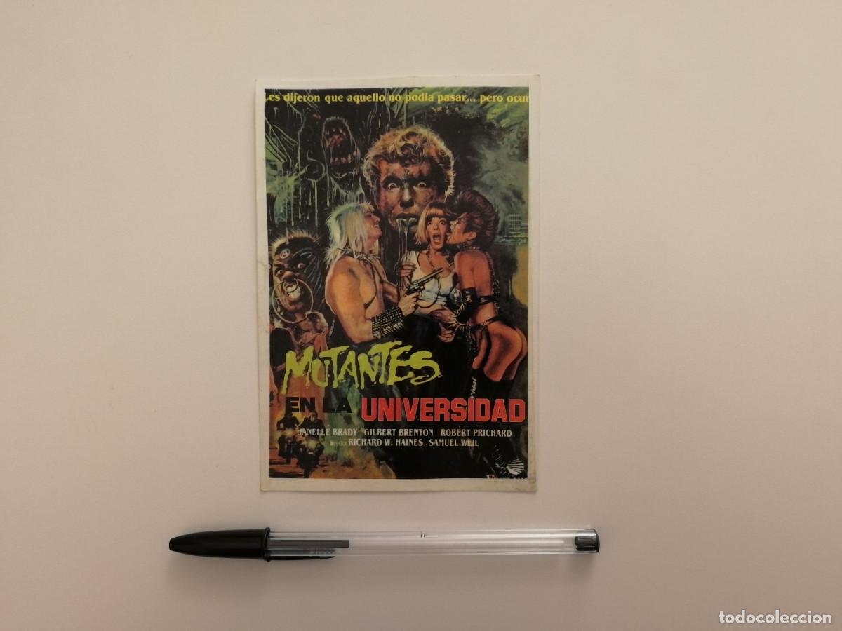 Cine: IMPRESO PAPEL -9*13- MUTANTES EN LA UNIVERSIDAD - TERROR GORE - TROMA