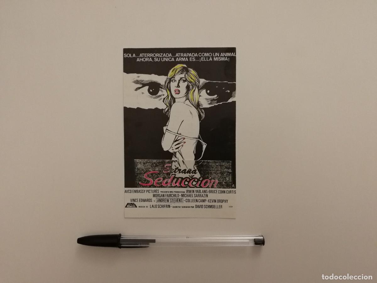 Cine: TARJETA ACARTONADA -9*13- EXTRA&Ntilde;A SEDUCCION - Morgan Fairchild
