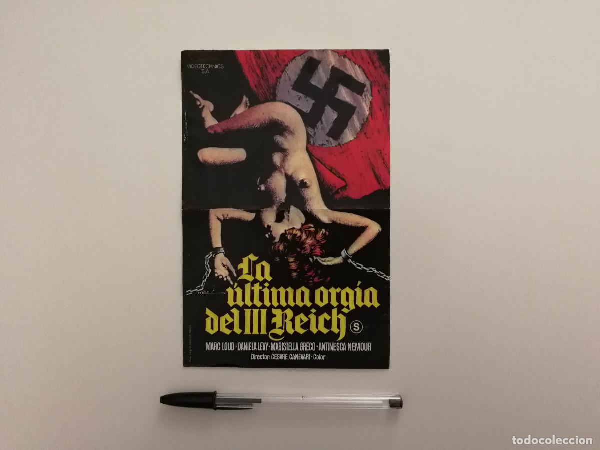 Cine: IMPRESO PAPEL - La &uacute;ltima org&iacute;a de la Gestapo - Cesare Canevari - Daniela Poggi