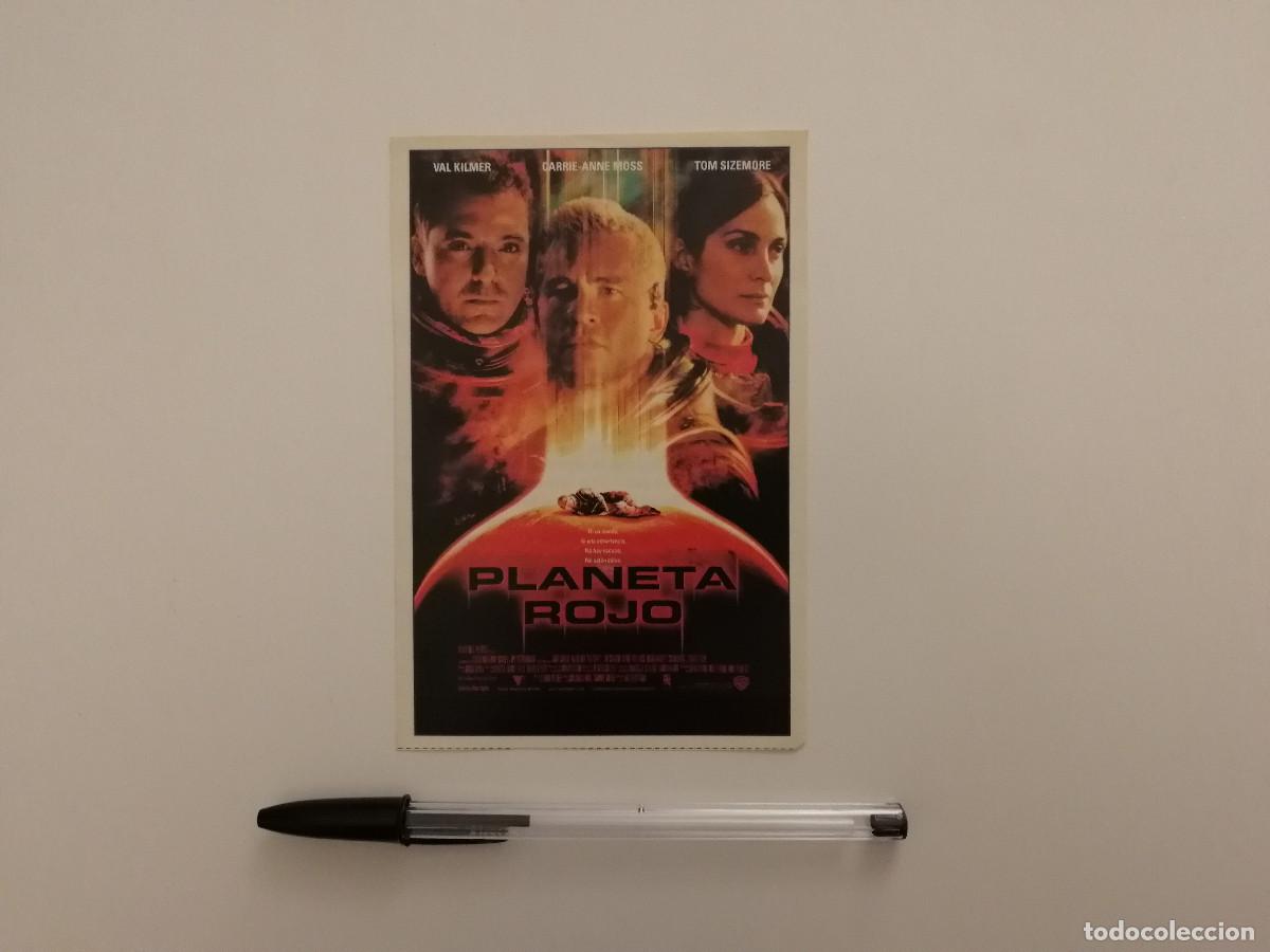 Cine: FICHA COLECCIONABLE -10*15- PLANETA ROJO - CIENCIA FICCION - VAL KILMER