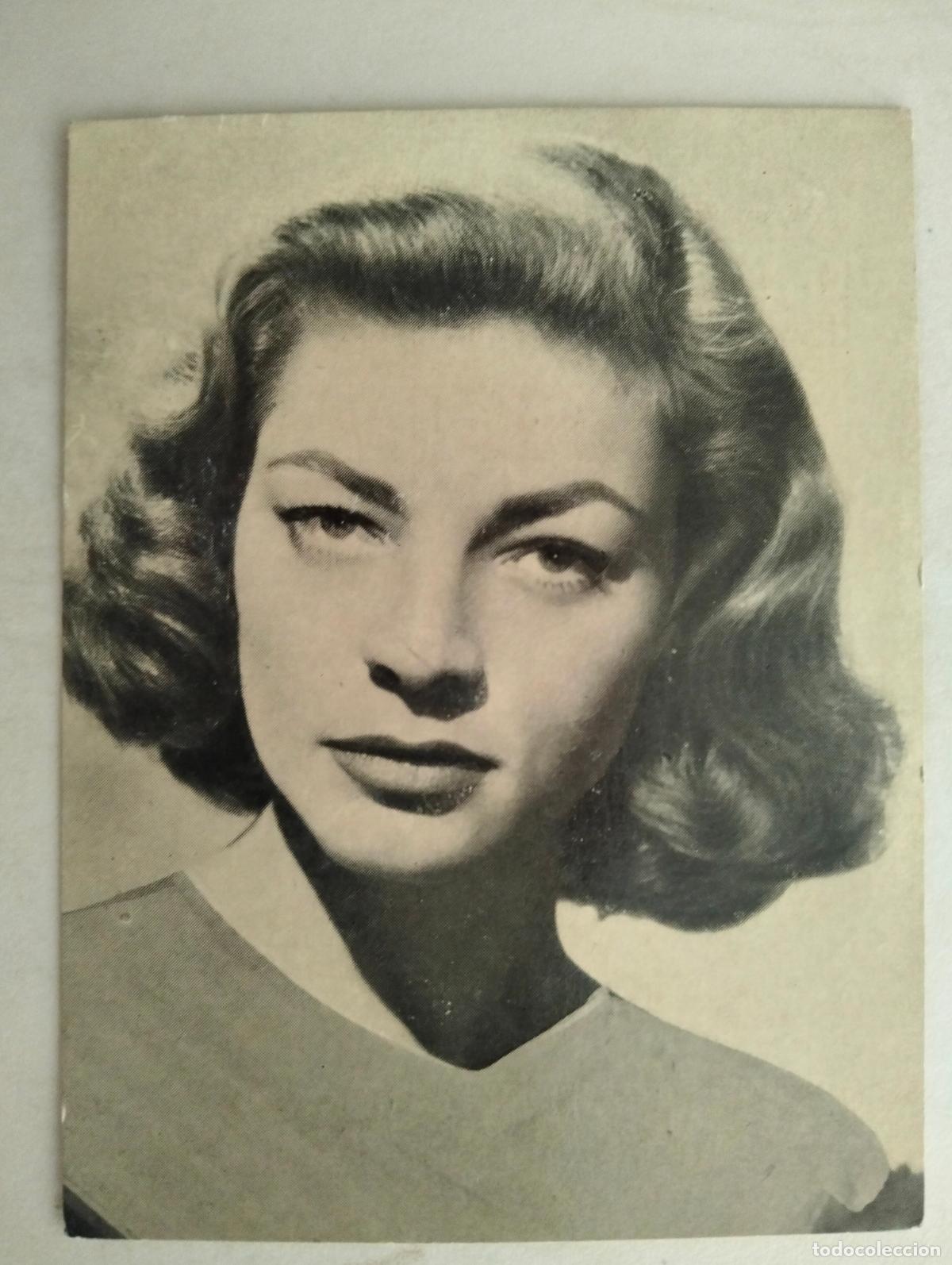 Cine: TARJETAS FLORITA N&ordm; 60, LAUREN BACALL
