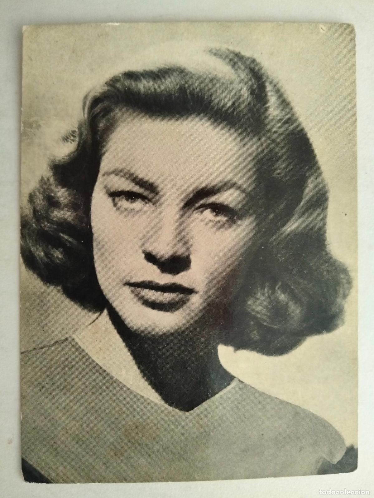 Cine: TARJETAS FLORITA N&ordm; 60, LAUREN BACALL