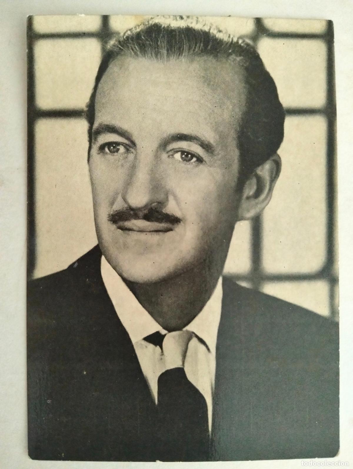 Cine: TARJETAS FLORITA N&ordm; 77, DAVID NIVEN