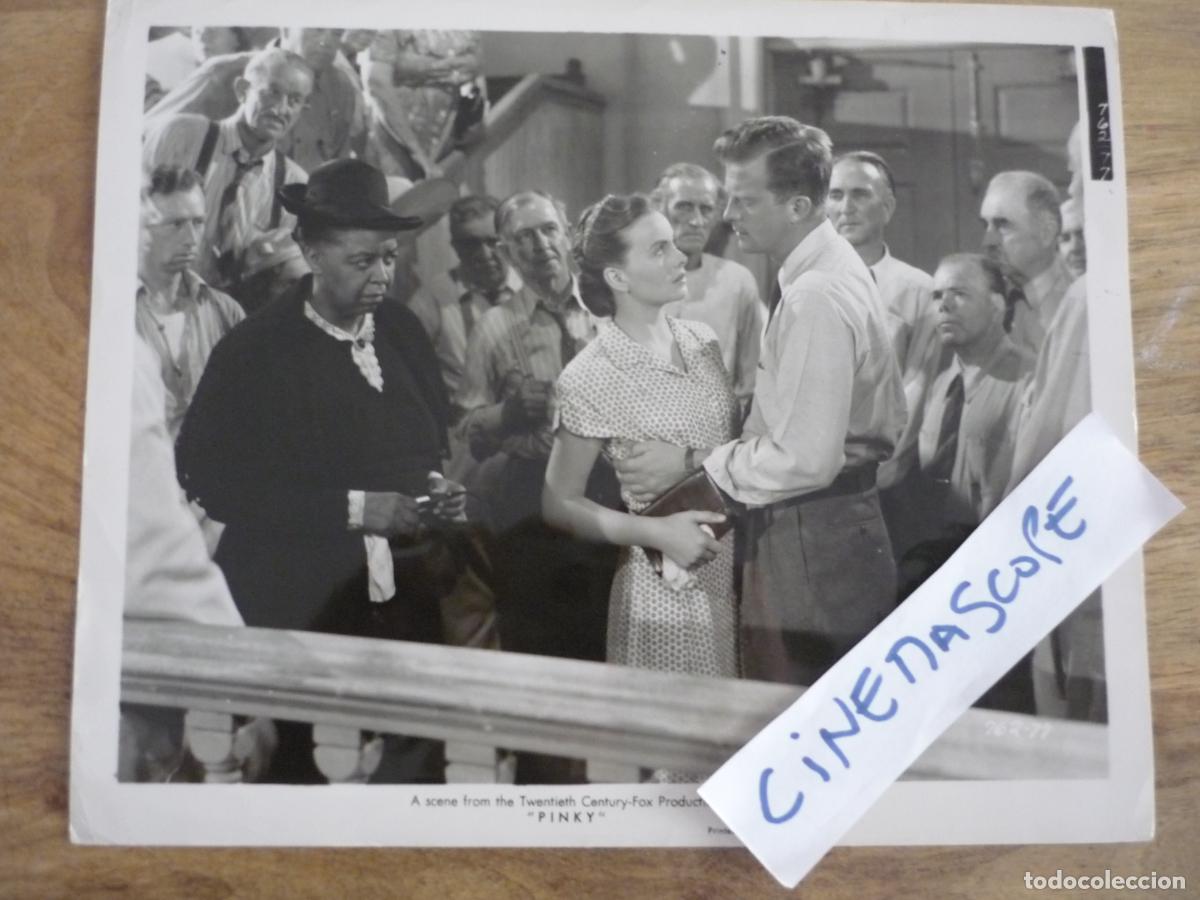 Cine: pinky - foto original b/n - elia kazan - jeanna crain William Lundigan