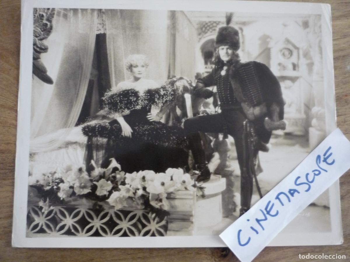 Cine: the scarlett espress - foto original b/n - marlene dietrich john lodge capricho imperial