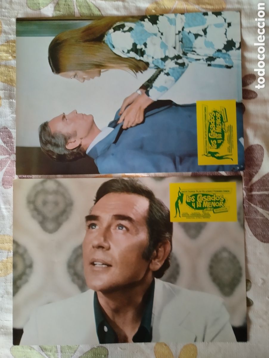 Cine: 12 FOTOCROMOS - LOS CASADOS Y LA MENOR