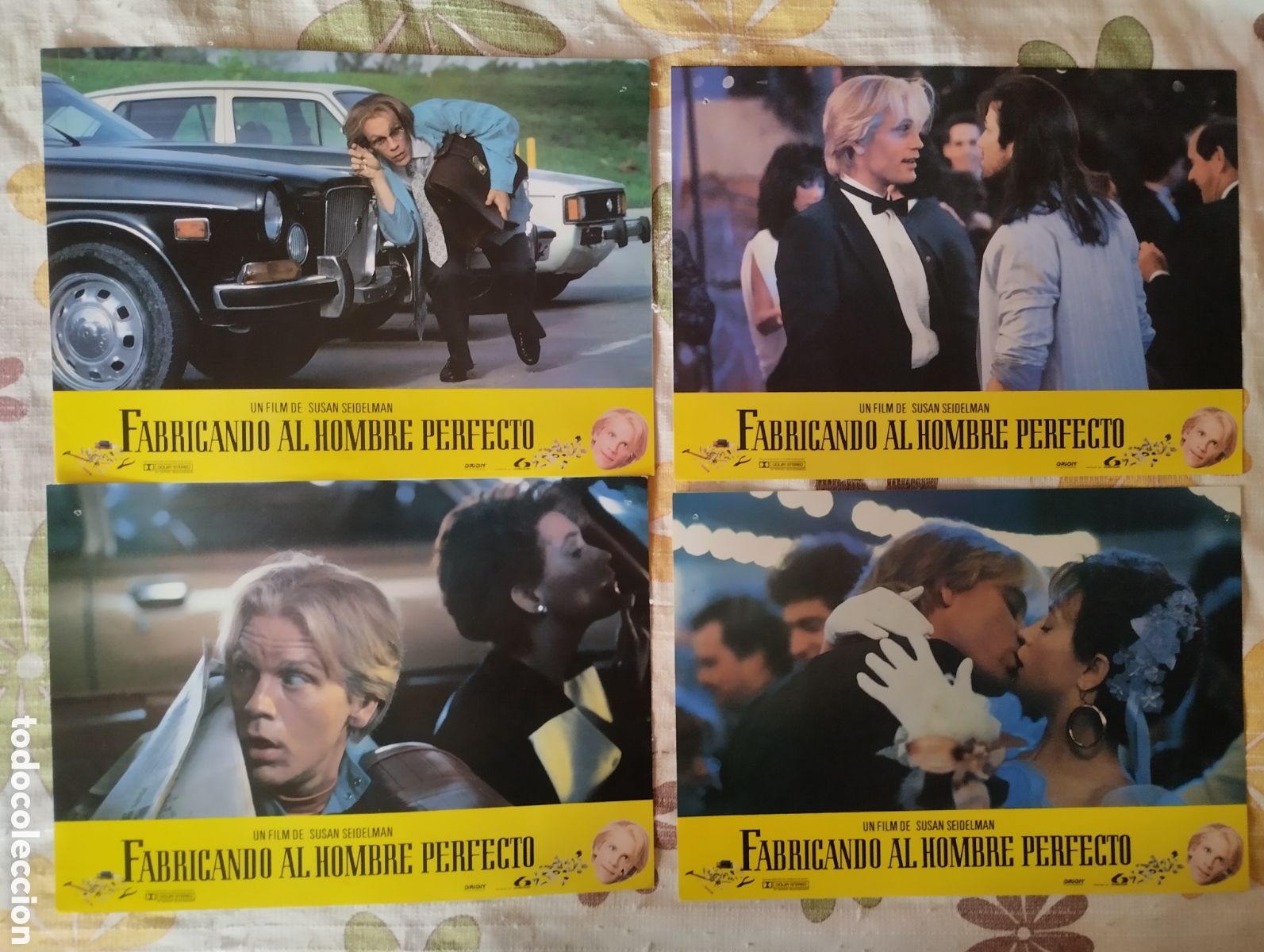 Cine: 12 FOTOCROMOS - FABRICANDO AL HOMBRE PERFECTO - SET COMPLETO