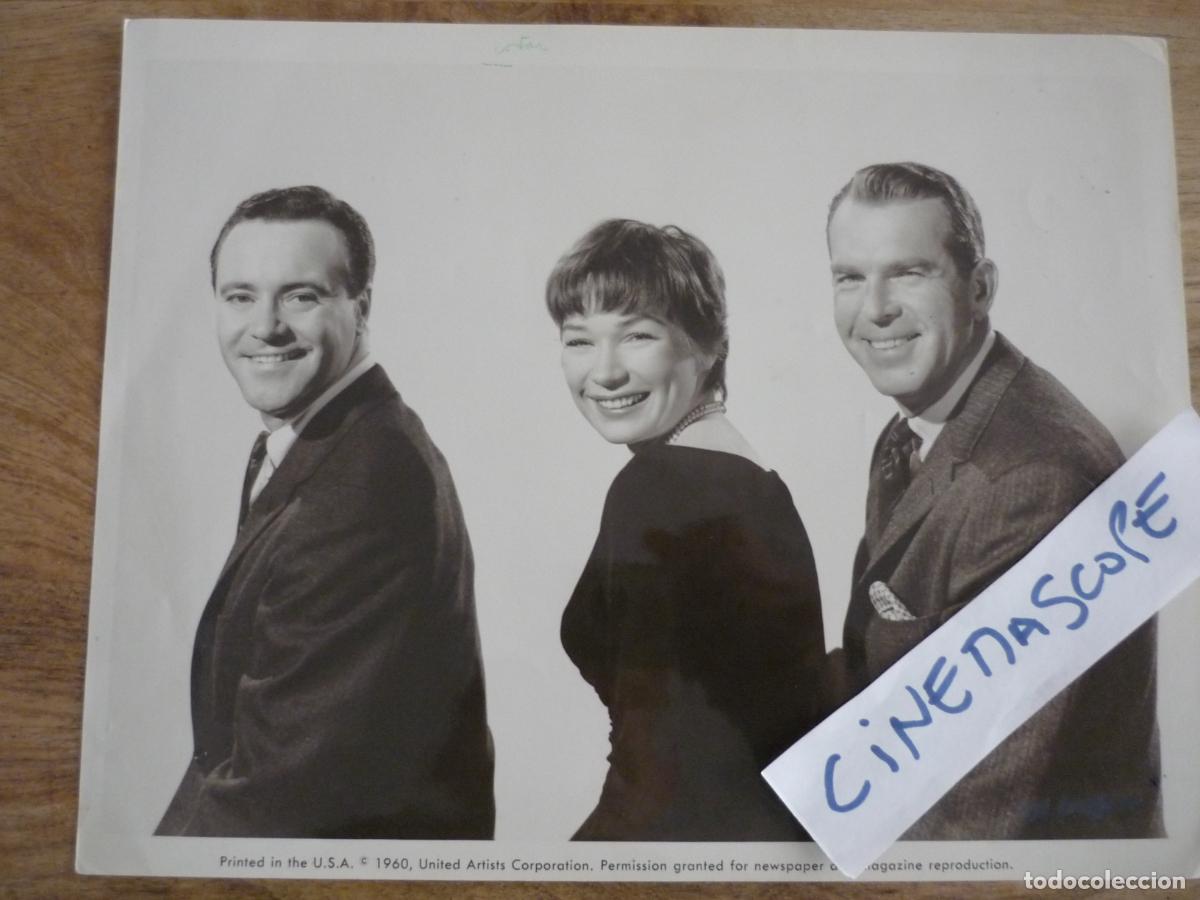Cine: el apartamento - foto original b/n - shirley maclaine jack lemmon fred macmurray - descanso
