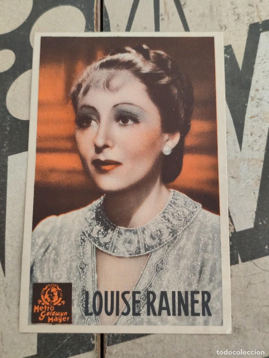 Cine: Louise Rainer Colecci&oacute;n Metro Goldwyn Mayer Actores y Ac
