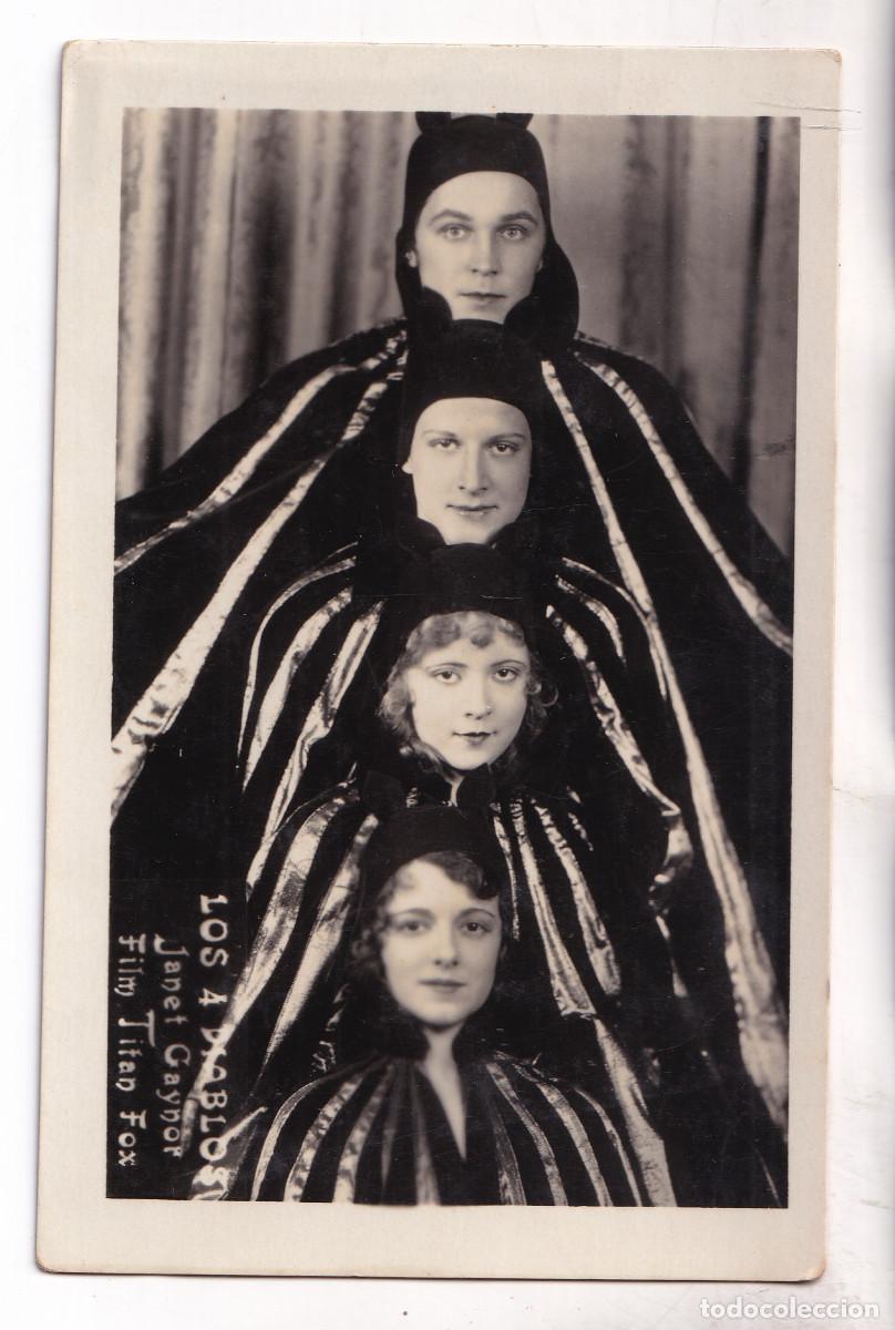 Cine: FOTOGRAF&Iacute;A. LOS 4 DIABLOS. JANET GAYNOR. FILM TITAN FOX