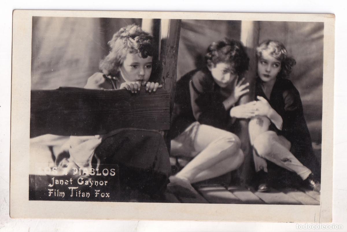 Cine: FOTOGRAF&Iacute;A. LOS 4 DIABLOS. JANET GAYNOR. FILM TITAN FOX