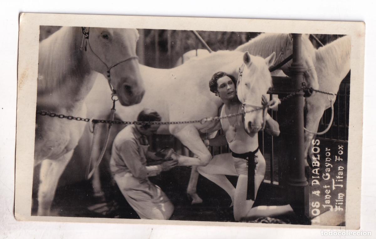 Cine: FOTOGRAF&Iacute;A. LOS 4 DIABLOS. JANET GAYNOR. FILM TITAN FOX