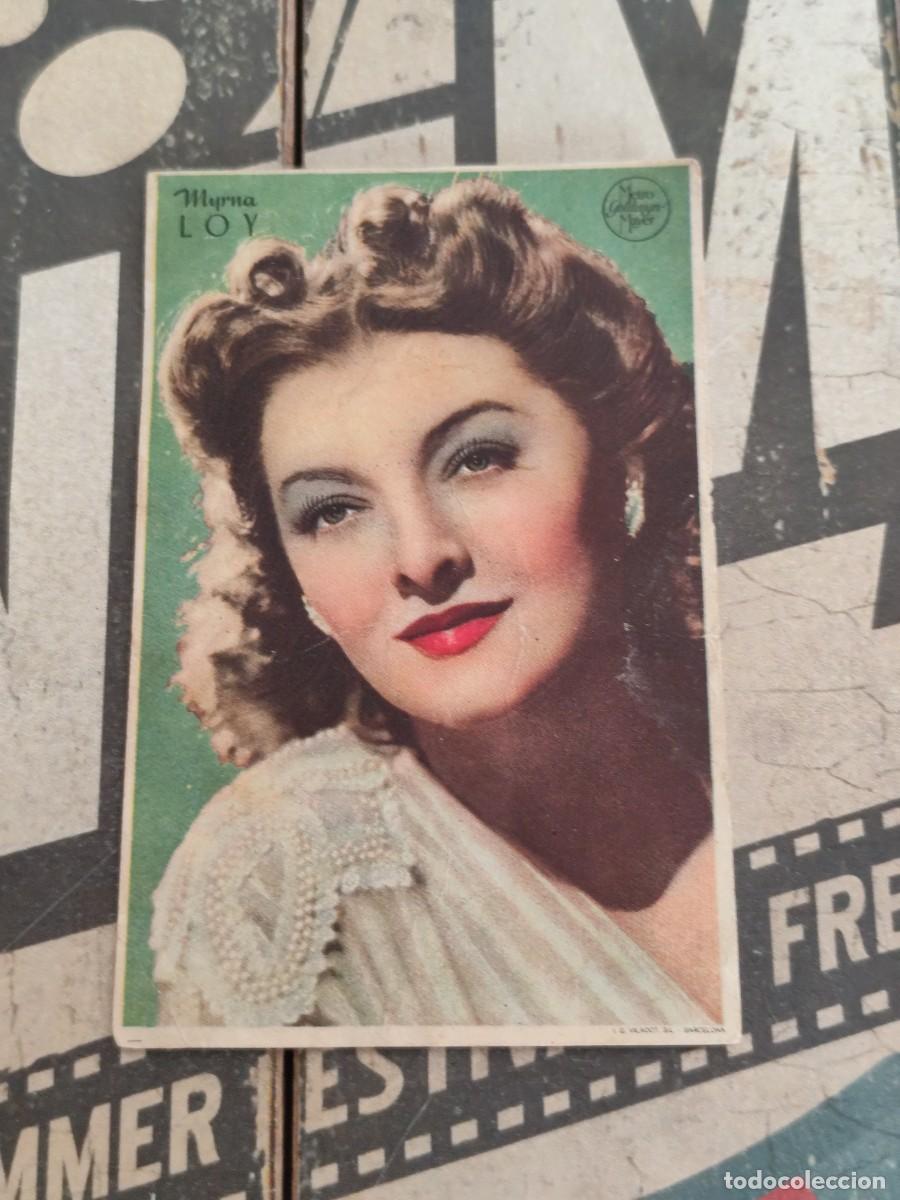 Cine: Myrna Loy Dentichlor Colecci&oacute;n Metro Goldwyn Mayer Actores y Actrices