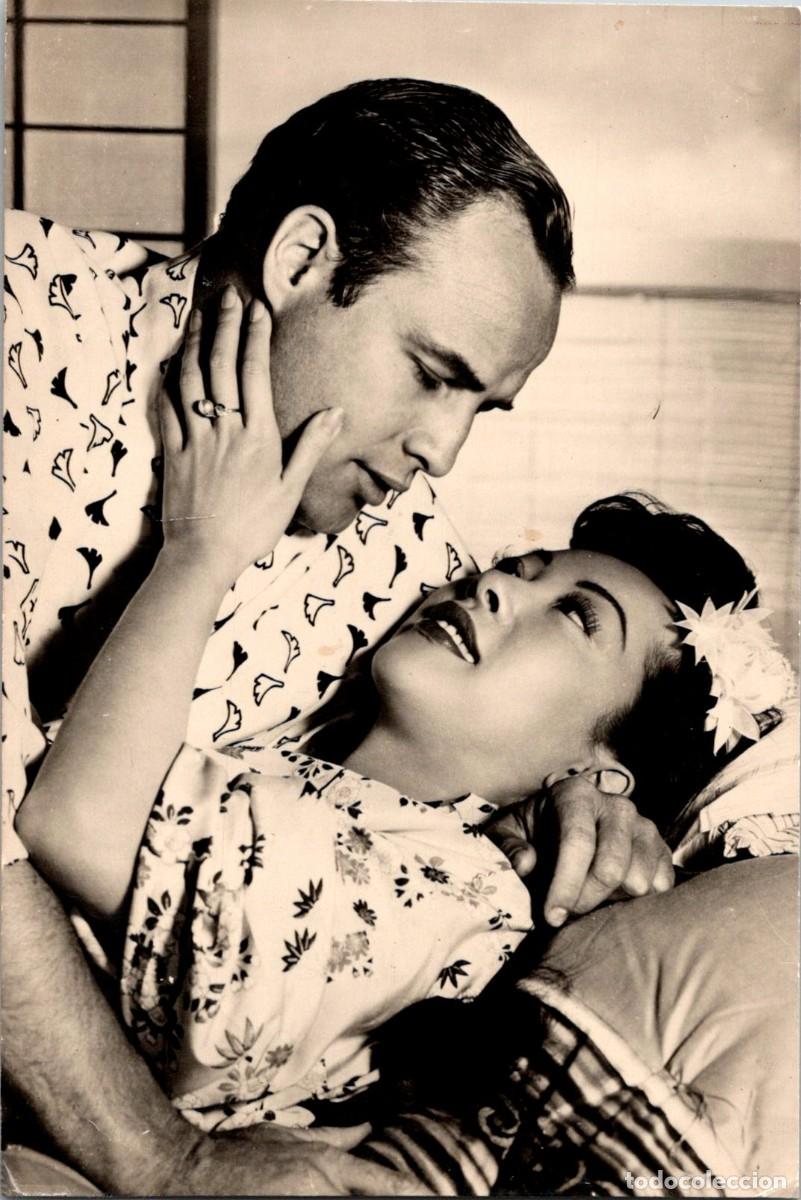 Cine: Miiko Taka y Marlon Brando - Sayonara - Archivo Bermejo 6332 - 136x91mm