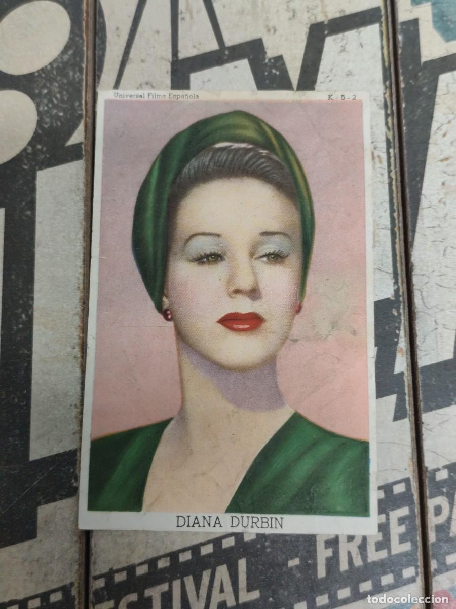 Cinema: Diana Durbin K-5-2 Universal Films Espa&ntilde;ola