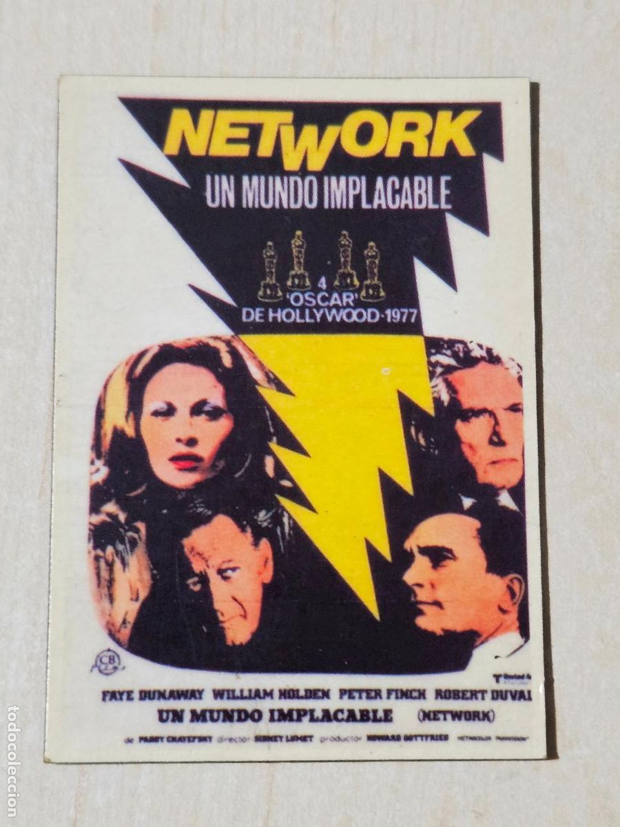 Cine: DE CINE CARTEL DE PEL&Iacute;CULA UN MUNDO IMPLACABLE - CL&Aacute;SICA 1970-80's. Original Coleccionista