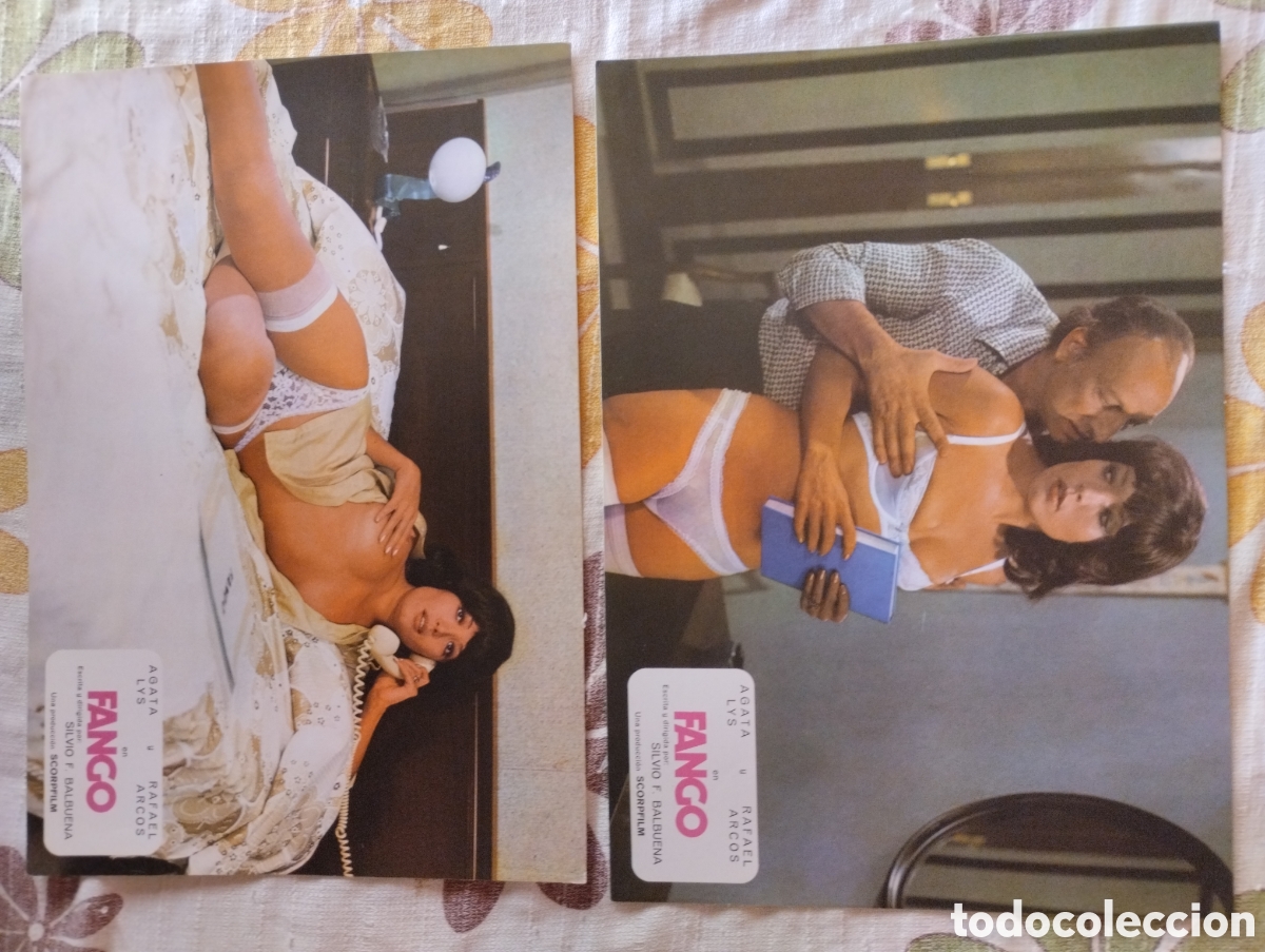 Cine: 14 FOTOCROMOS - FANGO - &Aacute;GATA LYS - SET COMPLETO