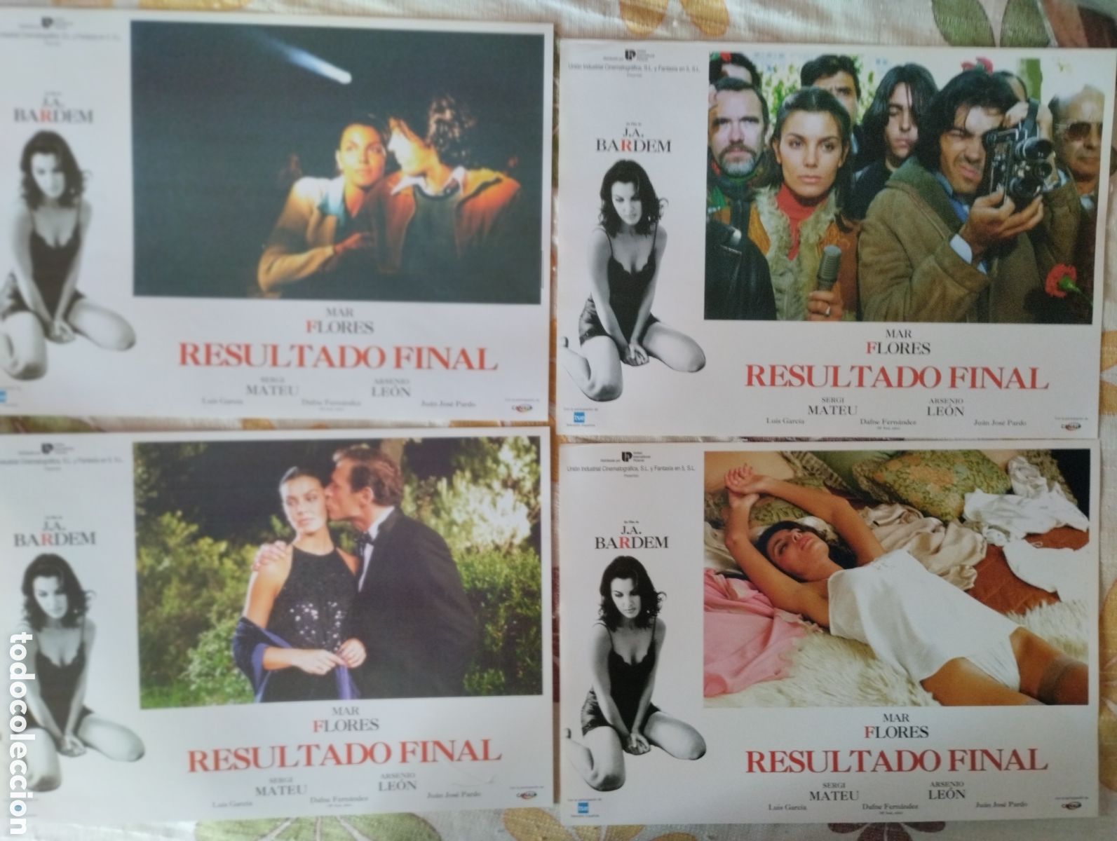 Cine: 12 FOTOCROMOS - RESULTADO FINAL - MAR FLORES - SET COMPLETO