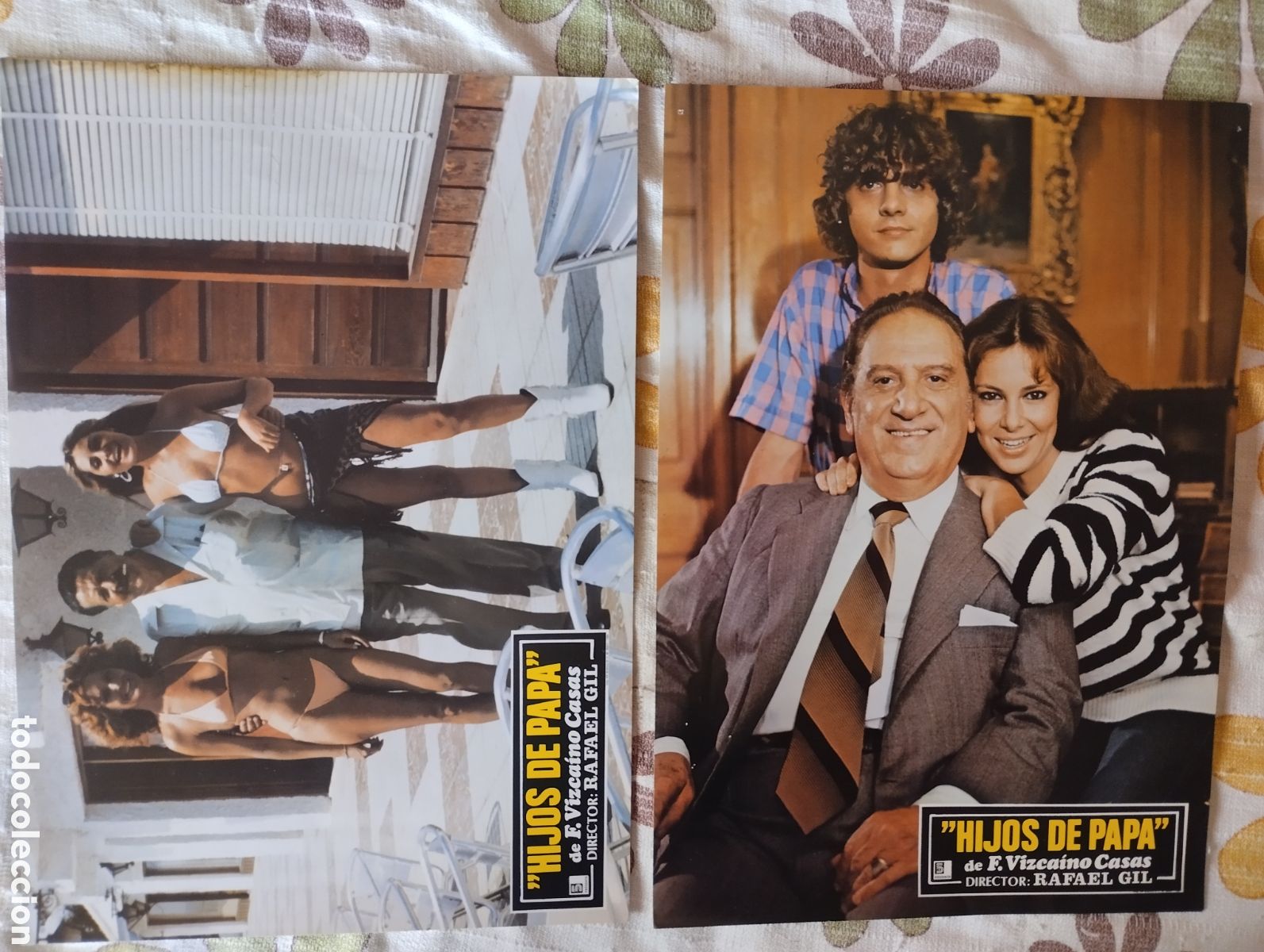Cine: 10 FOTOCROMOS - HIJOS DE PAP&Aacute; - ANA OBREG&Oacute;N