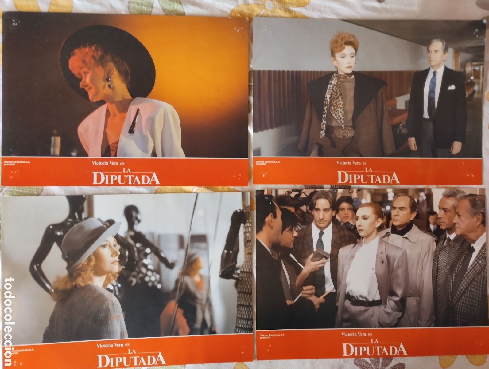 Cine: 8 FOTOCROMOS - LA DIPUTADA - VICTORIA VERA