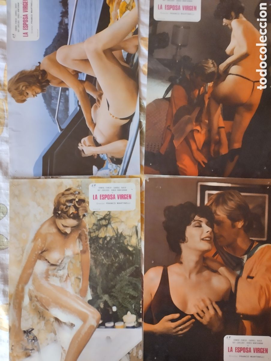 Cine: 12 FOTOCROMOS+ GUIA DOBLE - LA ESPOSA VIRGEN - EDWIGE FENECH