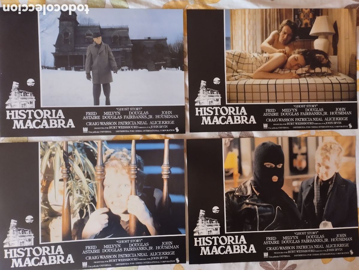 Cine: 12 FOTOCROMOS+ GU&Iacute;A DOBLE - HISTORIA MACABRA - SET COMPLETO