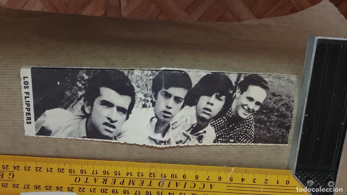 Cine: TROQUELADO MUSICA CANTANTE PAPEL TIPO CROMO A&Ntilde;OS 60 - LOS FLIPPERS