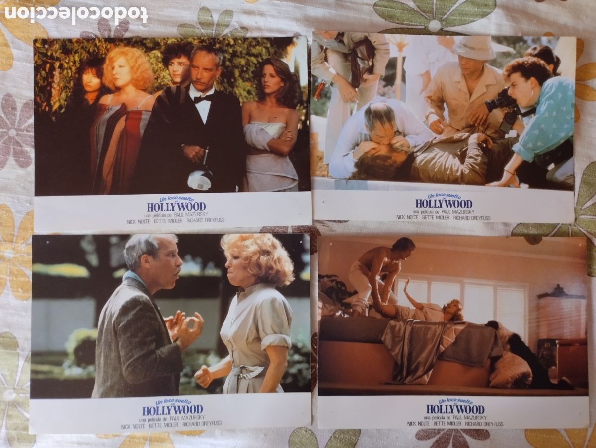 Cinema: 4 FOTOCROMOS - UN LOCO SUELTO EN HOLLYWOOD