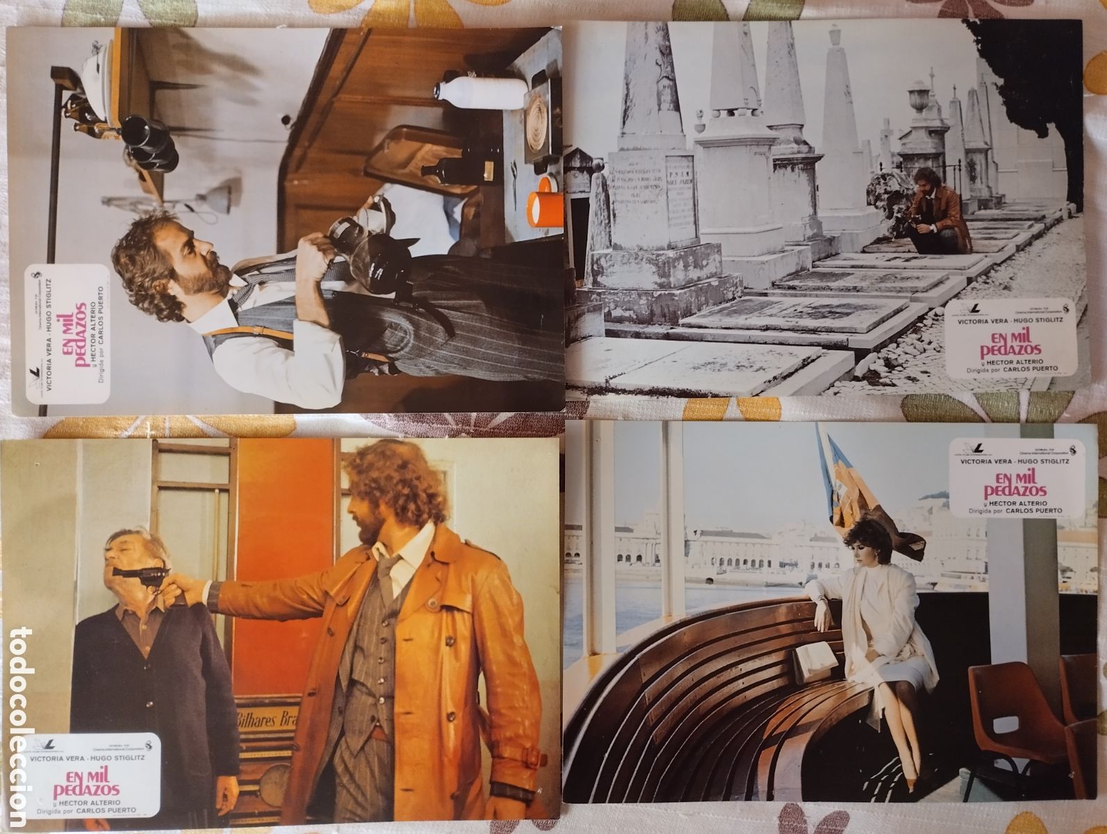 Cine: 8 FOTOCROMOS - EN MIL PEDAZOS - VICTORIA VERA