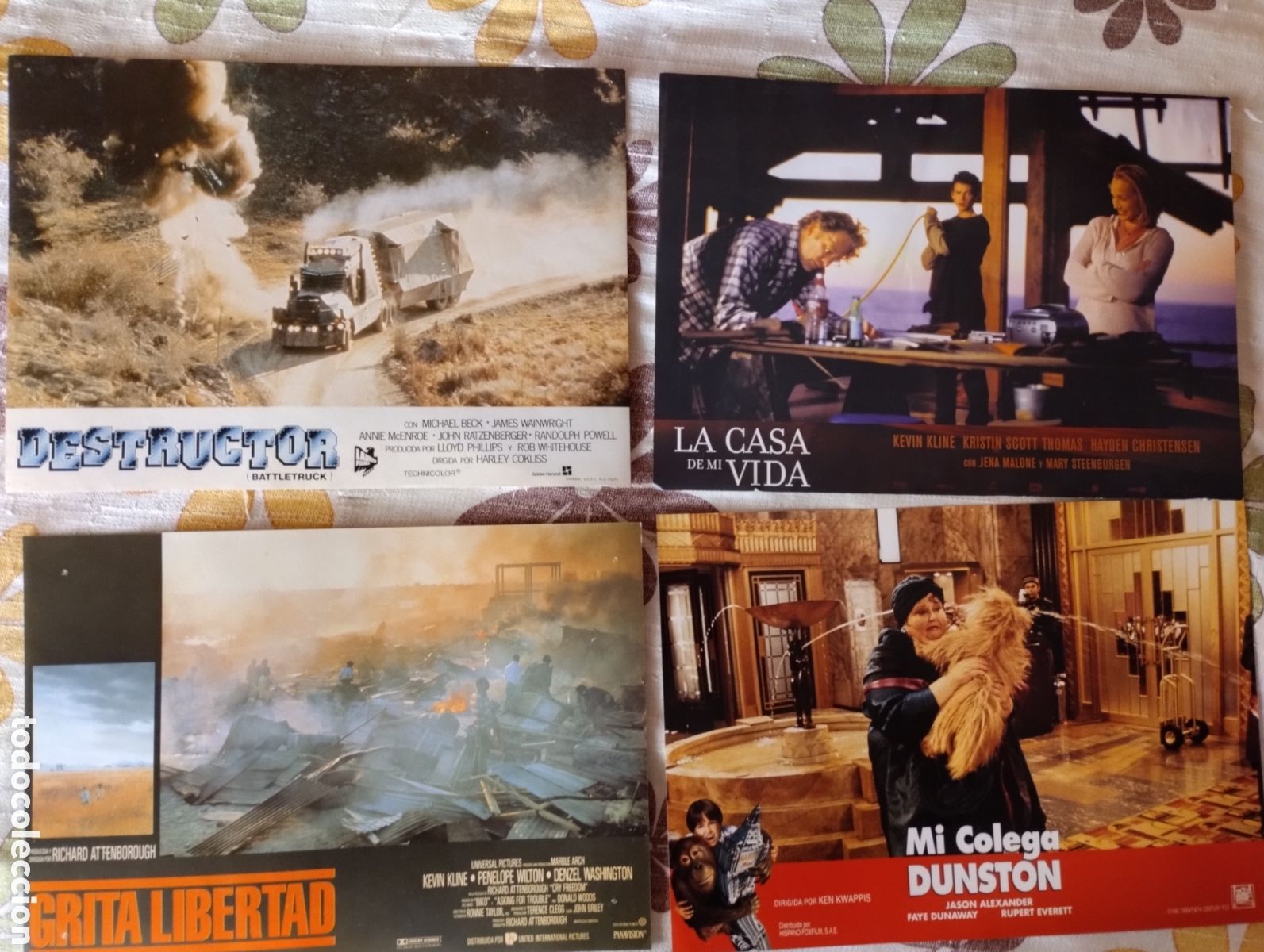 Cine: 4 FOTOCROMOS VARIADOS