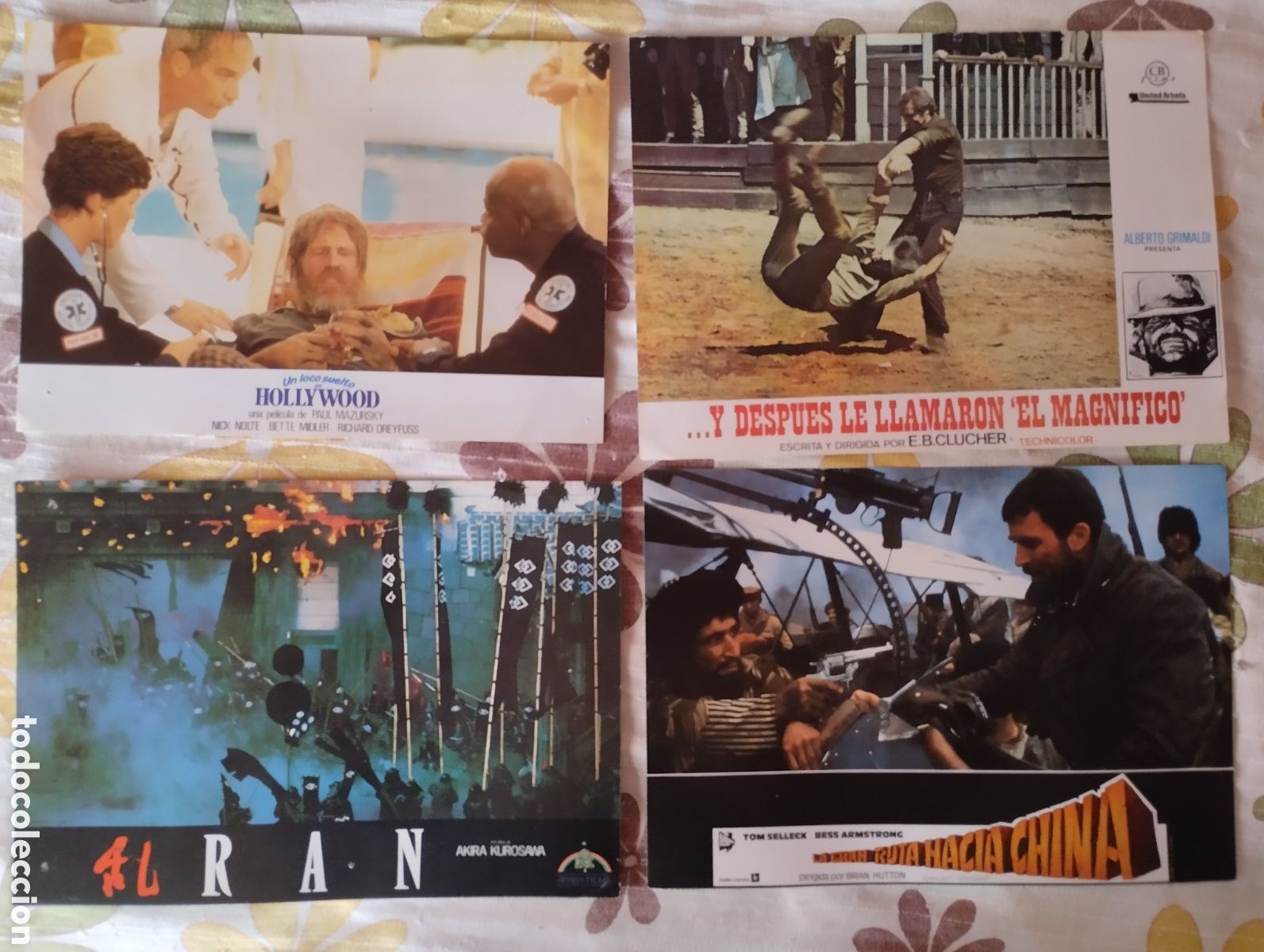 Cine: 4 FOTOCROMOS VARIADOS