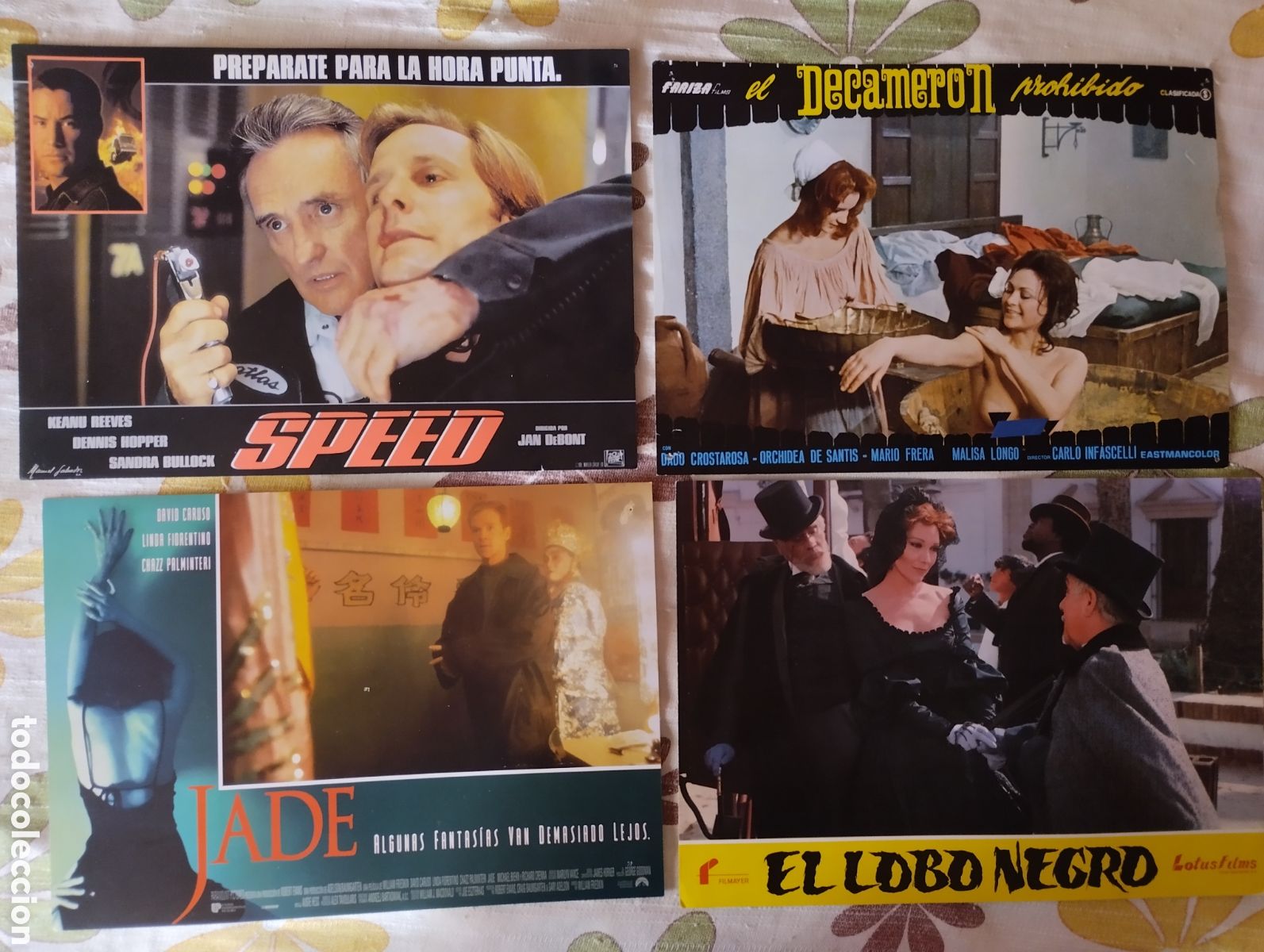 Cine: 4 FOTOCROMOS VARIADOS