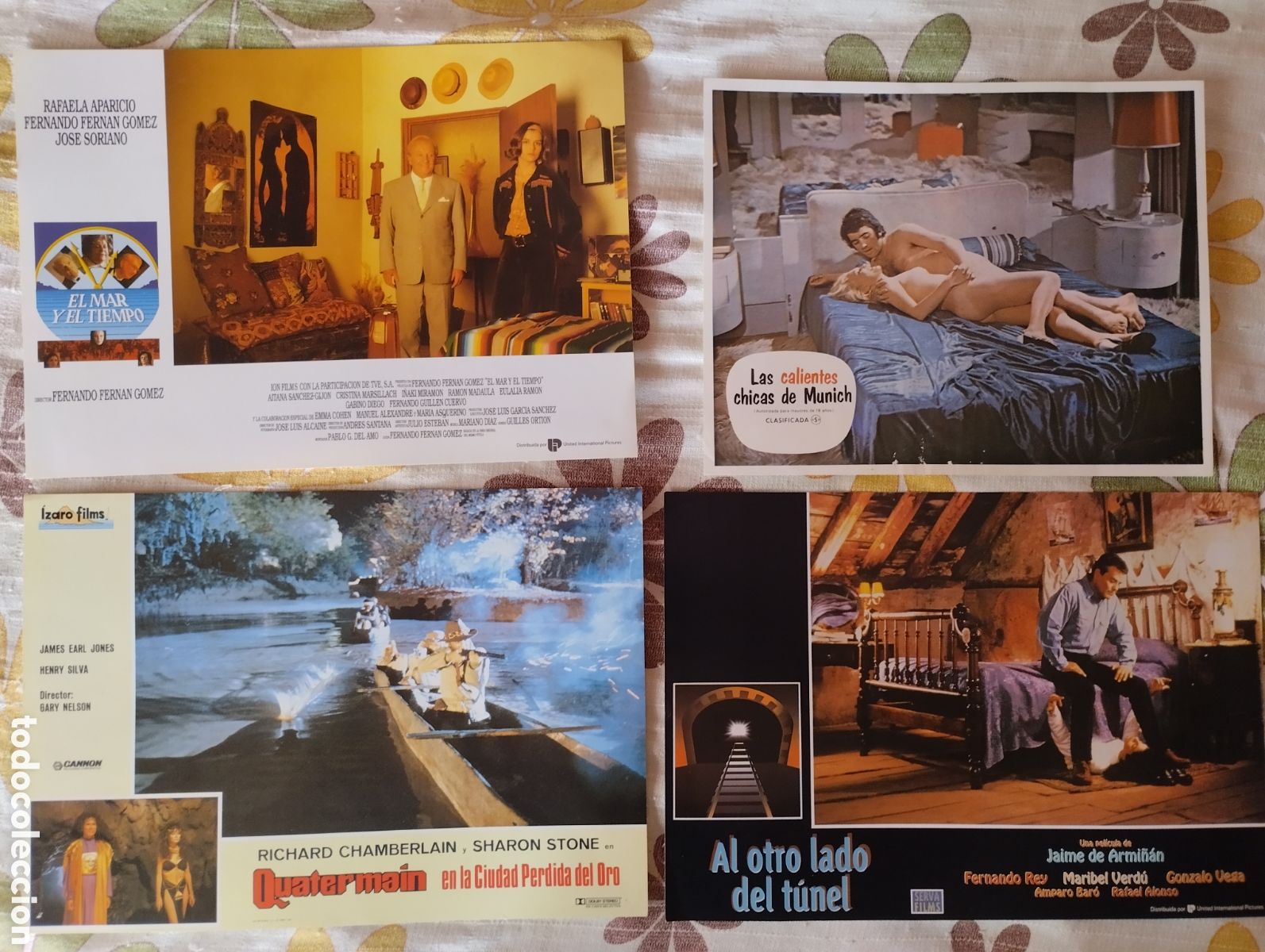 Cine: 4 FOTOCROMOS VARIADOS