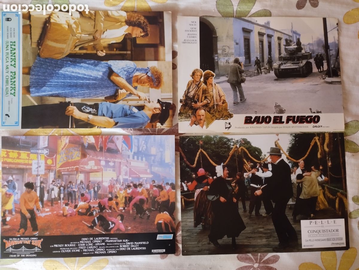 Cine: 4 FOTOCROMOS VARIADOS