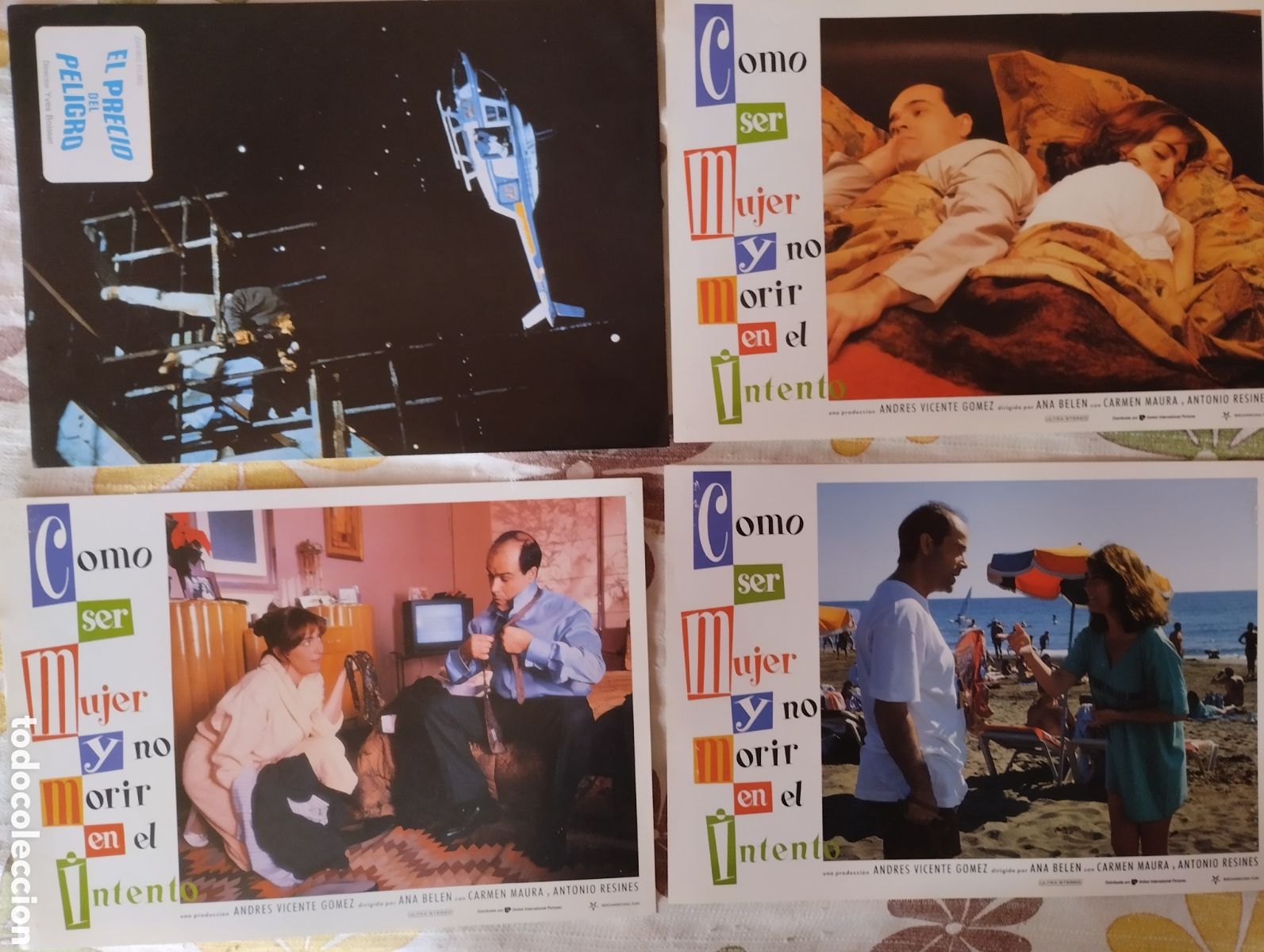 Cine: 4 FOTOCROMOS VARIADOS